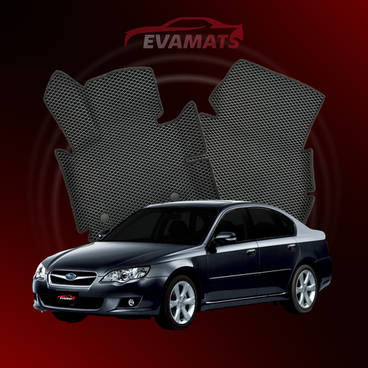 Car mats EVAMATS for Subaru Legacy 4 gen 2003-2009 year SEDAN