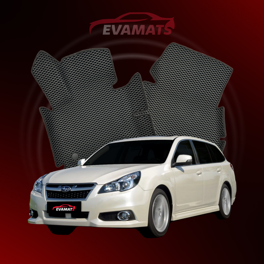 Alfombrillas de coche EVAMATS para Subaru Legacy 5ª generación año 2009-2014 STATION WAGON