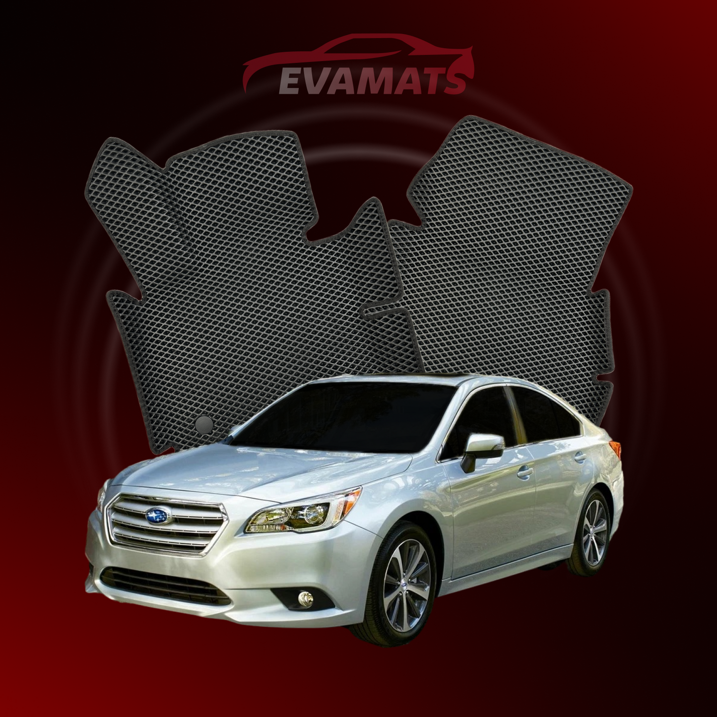 Autokoberce EVAMATS pre Subaru Legacy 6 gen 2014-2020 rok SEDAN