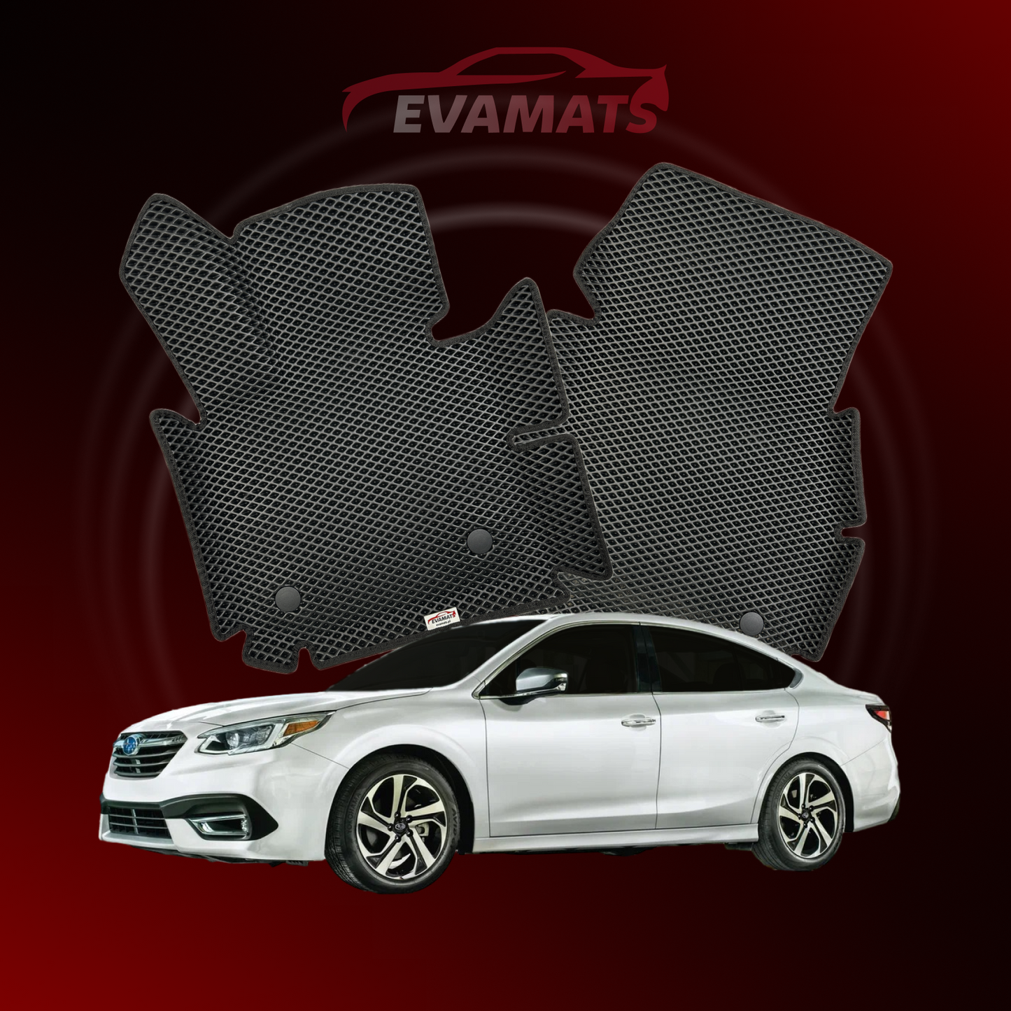 Car mats EVAMATS for Subaru Legacy 7 gen 2019-2023 year SEDAN