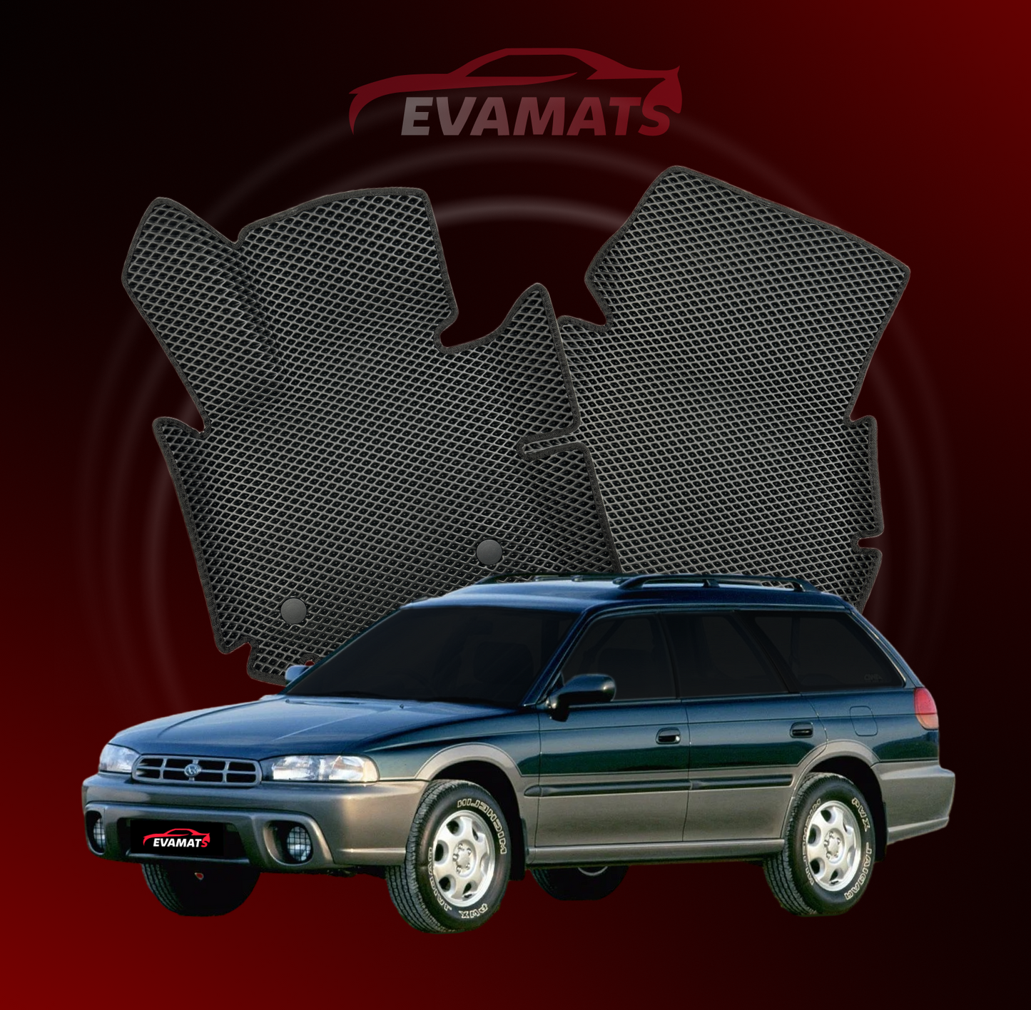 Car mats EVAMATS for Subaru Outback 1 gen 1994-1999 year STATION WAGON