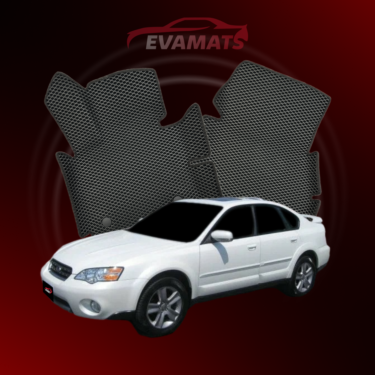 Car mats EVAMATS for Subaru Outback 3 gen 2003-2006 year SEDAN