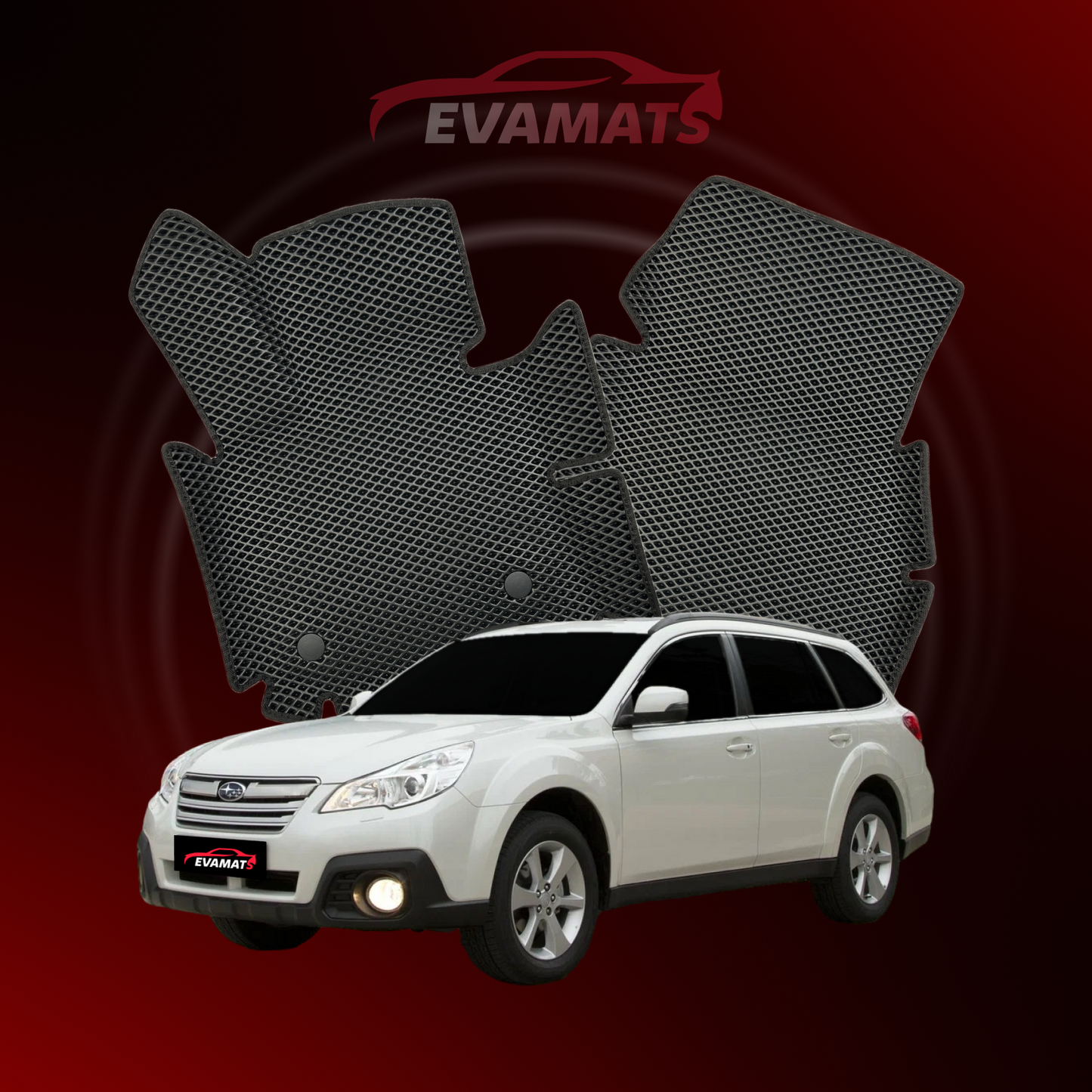 Tapis de voiture EVAMATS pour Subaru Outback 4 gen 2009-2014 année STATION WAGON