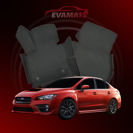 Car mats EVAMATS for Subaru WRX 1 gen 2014-2021 year SEDAN