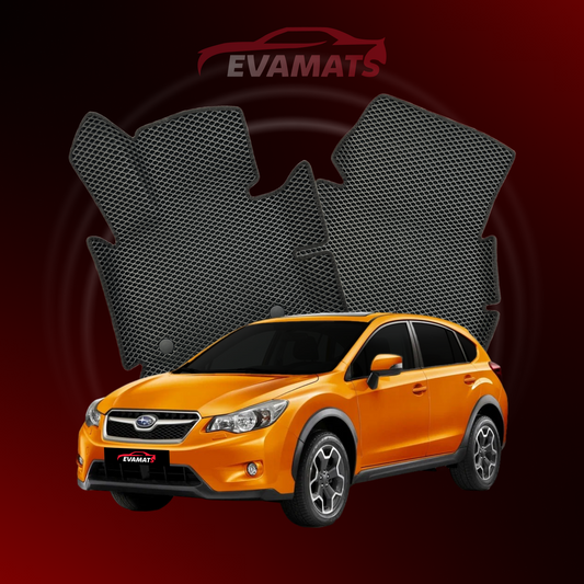 Car mats EVAMATS for Subaru XV 1 gen 2011-2017 year SUV