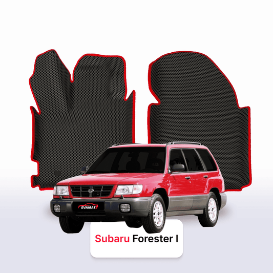 Car mats EVAMATS for Subaru Forester(SF) 1 gen 1997-2002 year STATION WAGON