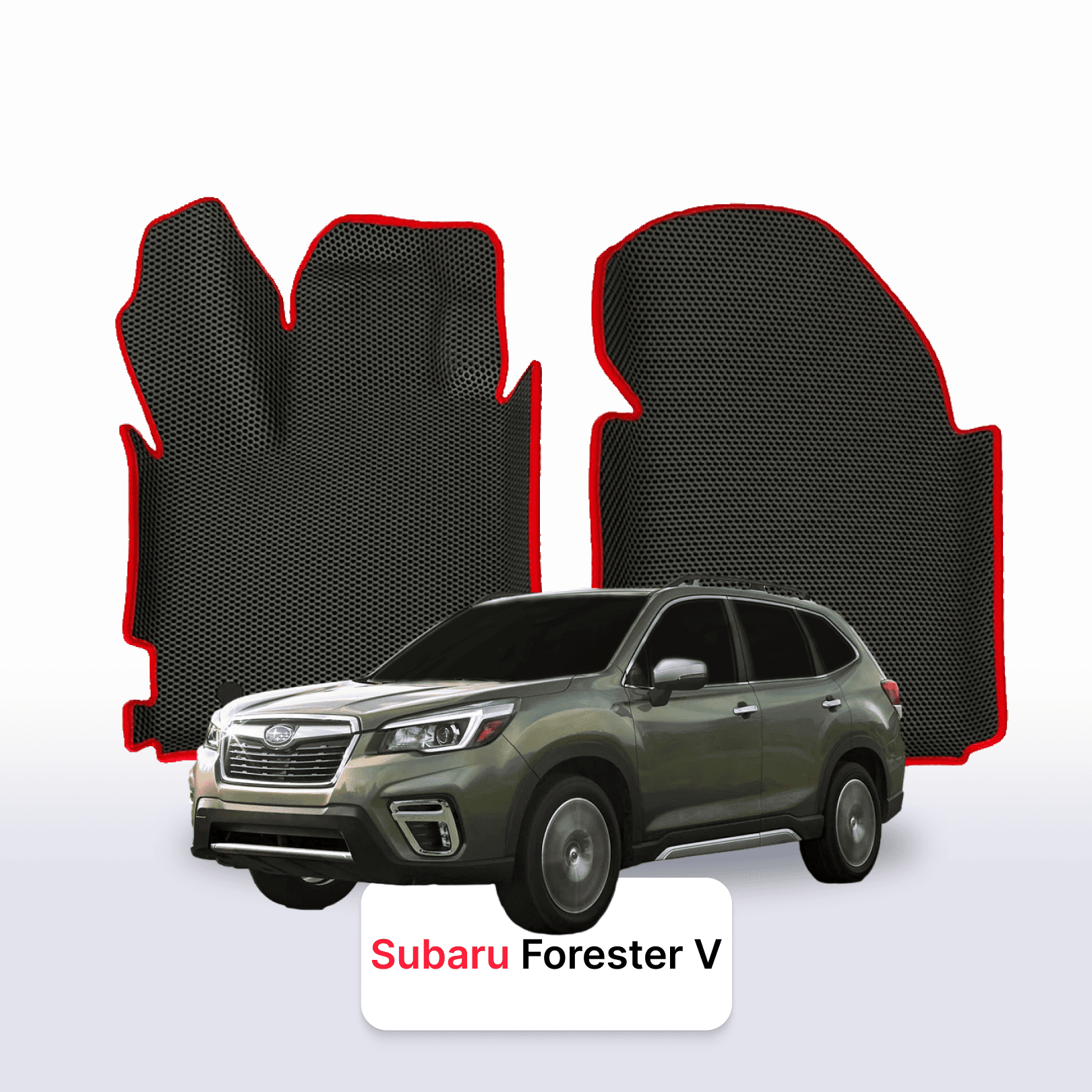 Car mats EVA for Subaru Forester(SK) 5 gen 2018-2024 year SUV