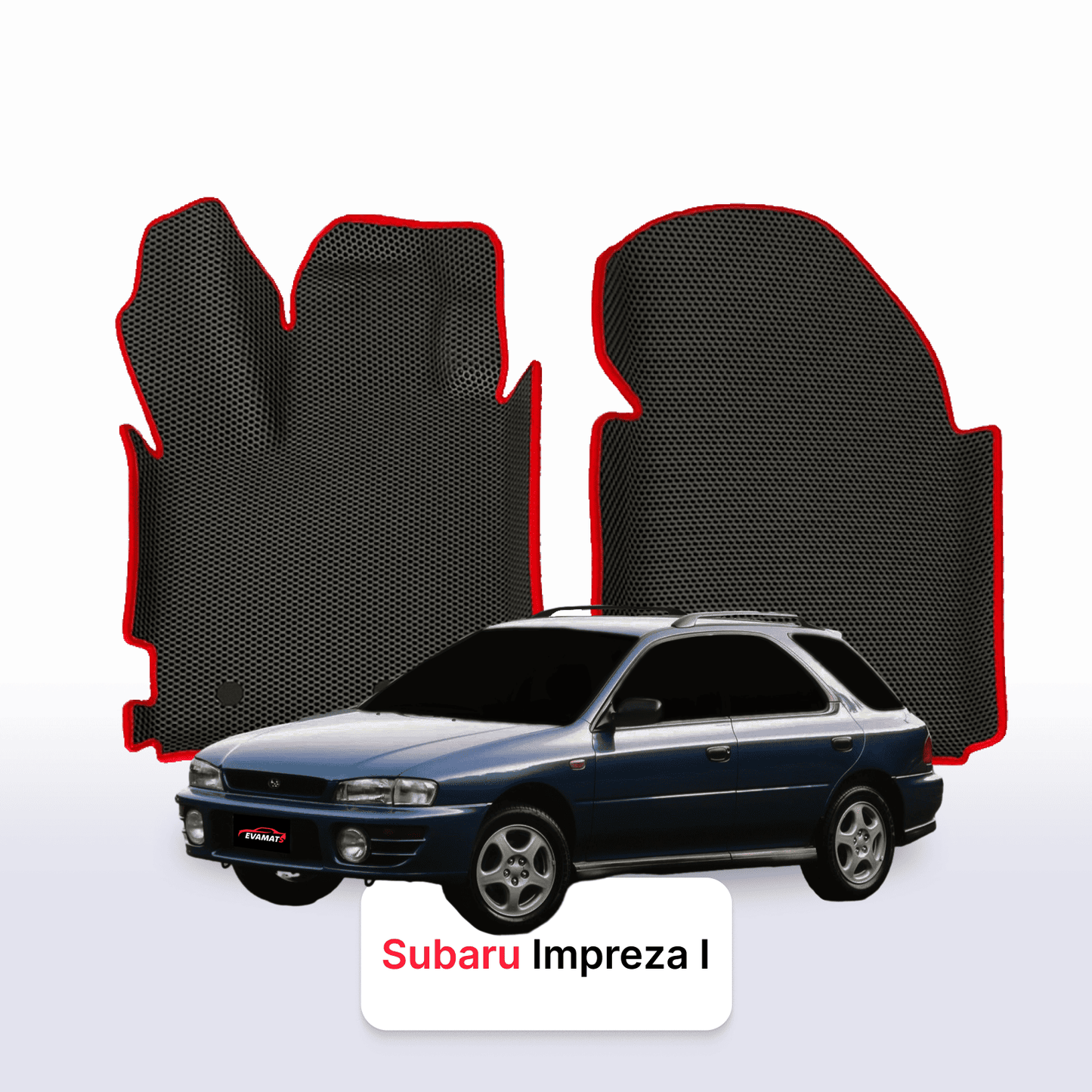 Car mats EVAMATS for Subaru Impreza 1 gen 1992-2000 year STATION WAGON