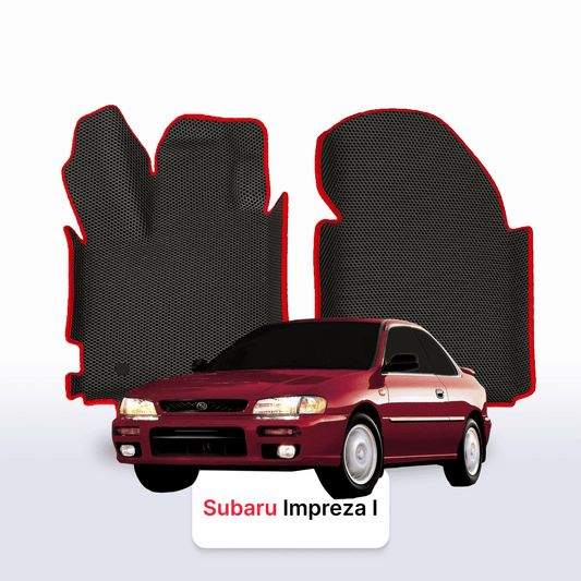 Car mats EVAMATS for Subaru Impreza 1 gen 1992-2000 year COUPE
