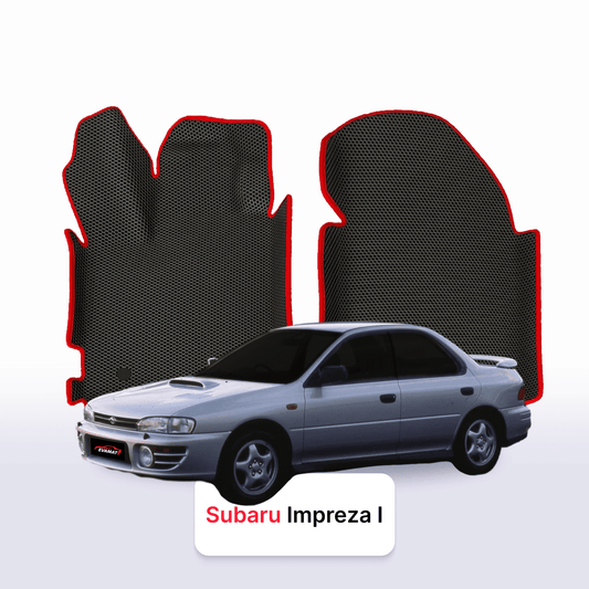 Car mats EVAMATS for Subaru Impreza 1 gen 1992-2000 year SEDAN