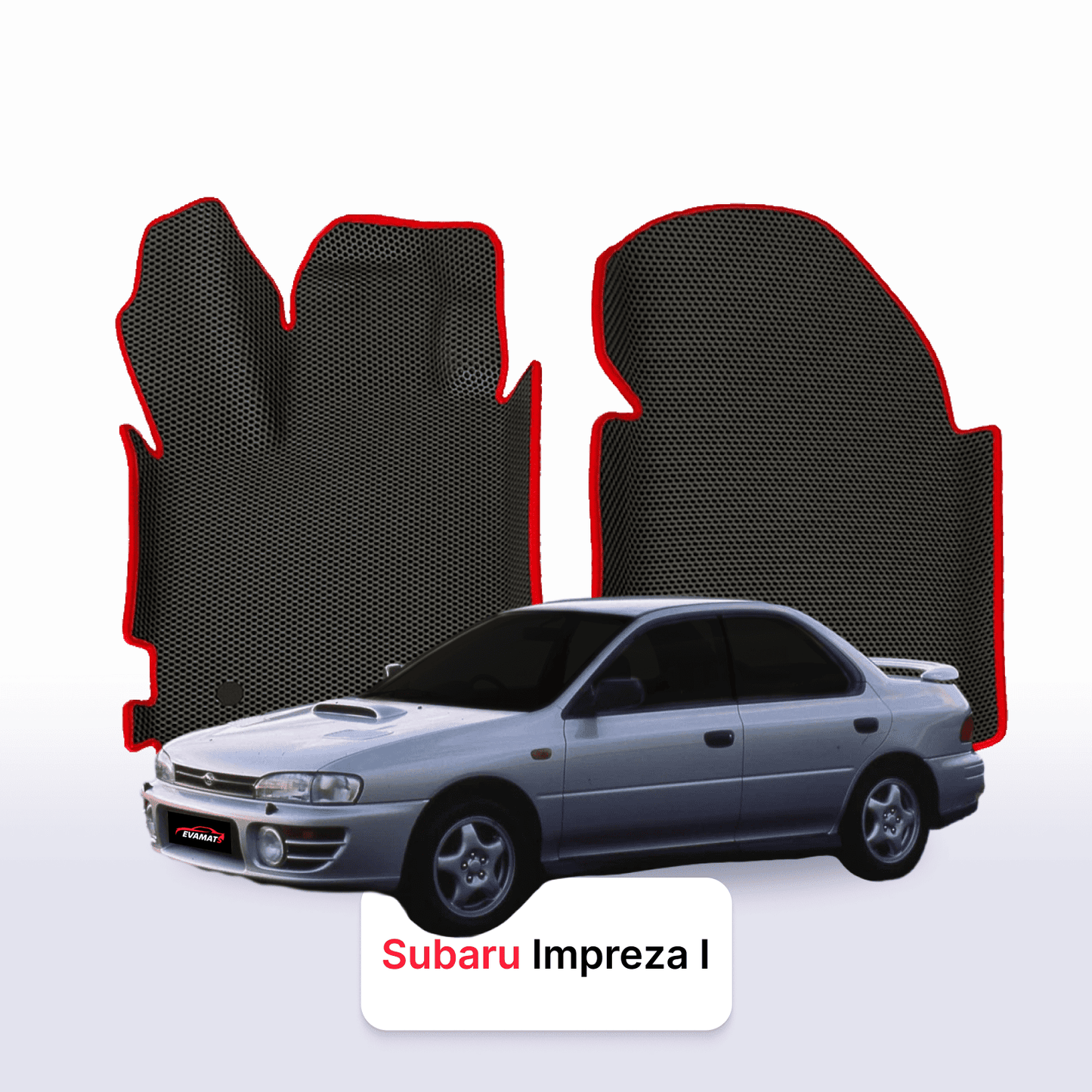 Car mats EVA for Subaru Impreza 1 gen 1992-2000 year SEDAN
