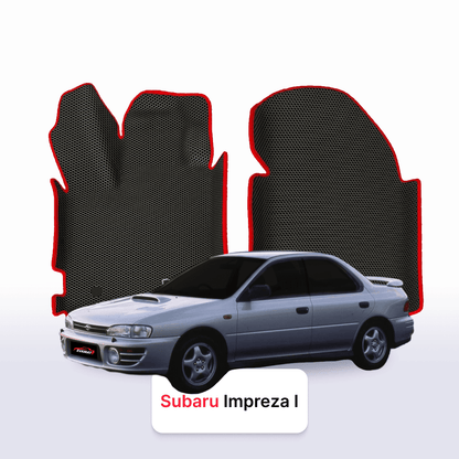 Car mats EVA for Subaru Impreza 1 gen 1992-2000 year SEDAN