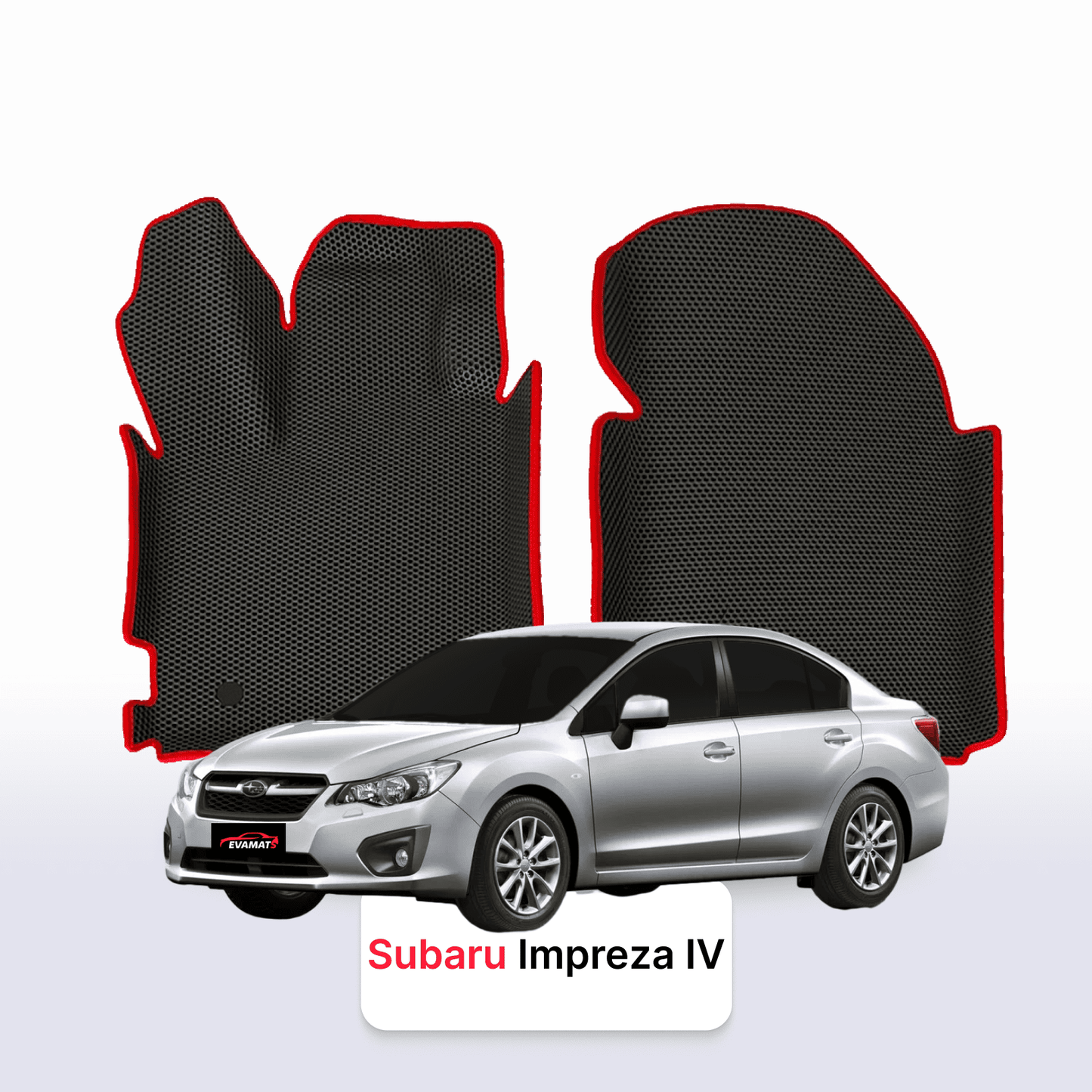 Car mats EVAMATS for Subaru Impreza 4 gen 2011-2016 year SEDAN