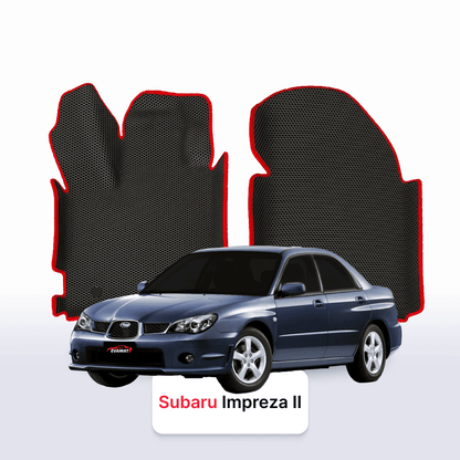 Car mats EVAMATS for Subaru Impreza(GD) 2 gen 2000-2007 year SEDAN