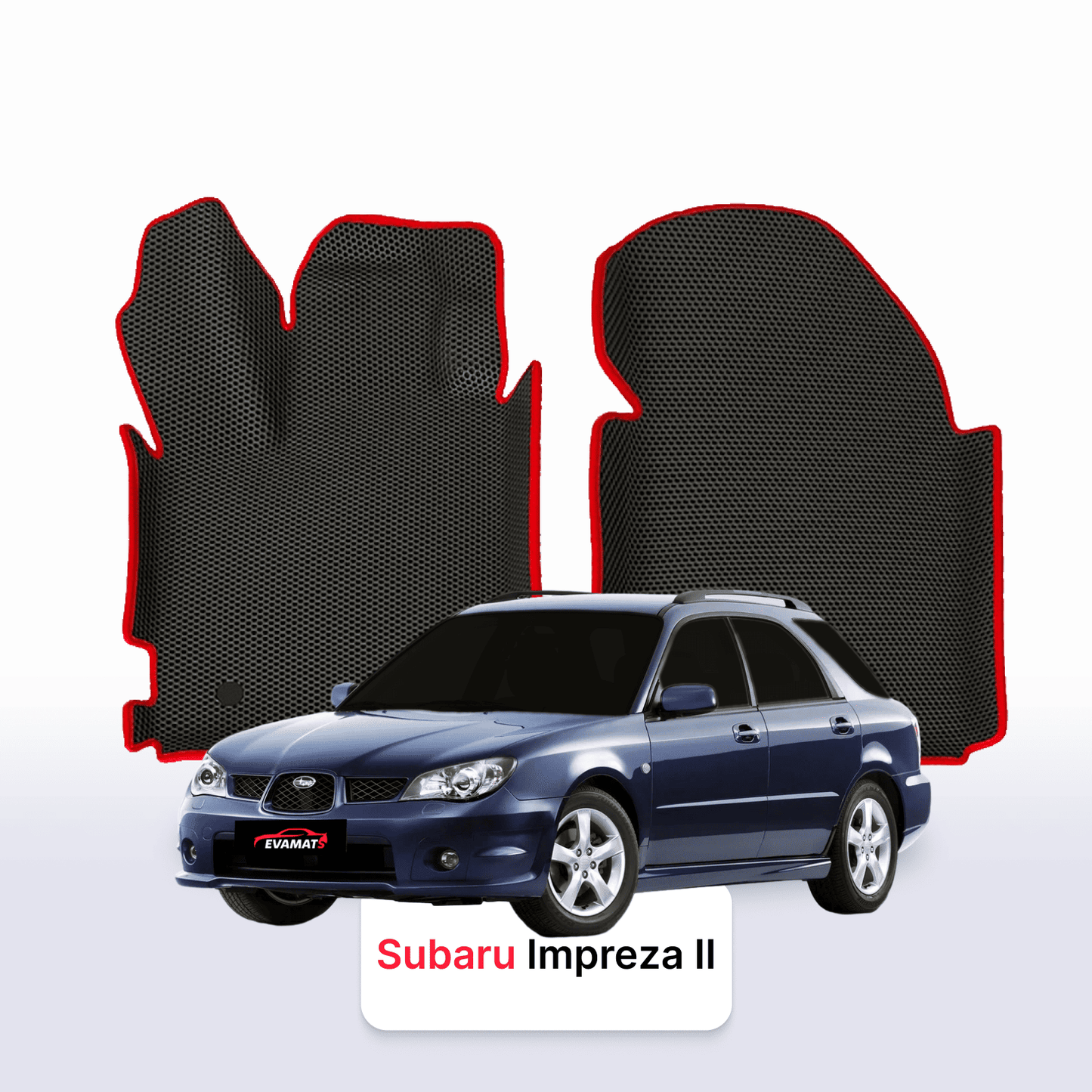 Car mats EVA for Subaru Impreza(GG) 2 gen 2000-2007 year STATION WAGON