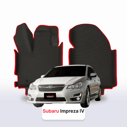 Car mats EVAMATS for Subaru Impreza (GP)4 gen 2011-2016 year HATCHBACK 5 door