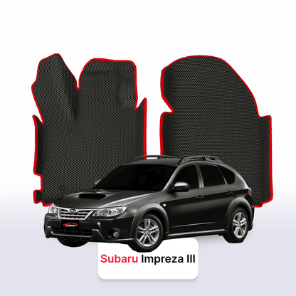 Car mats EVAMATS for Subaru Impreza(XV) 3 gen 2007-2011 year HATCHBACK 5 door