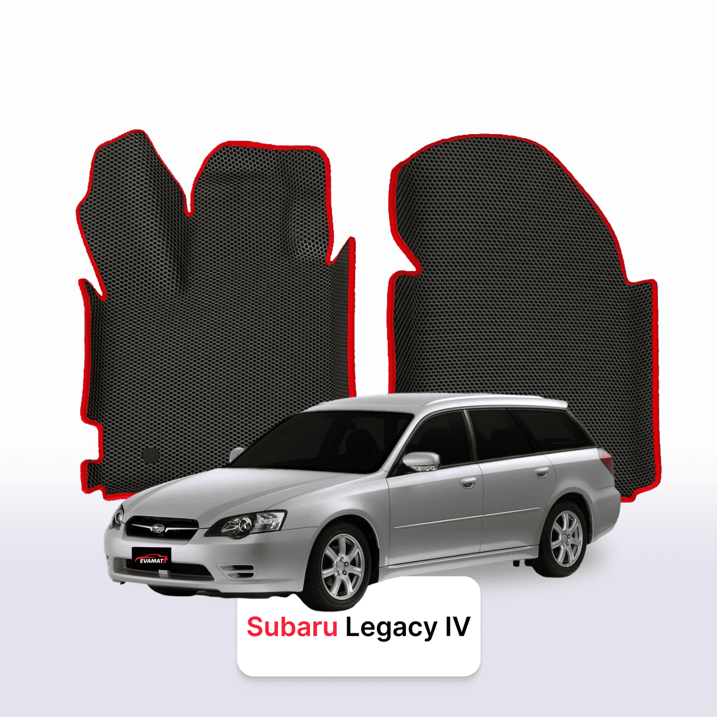 Car mats EVAMATS for Subaru Legacy 4 gen 2003-2009 year STATION WAGON
