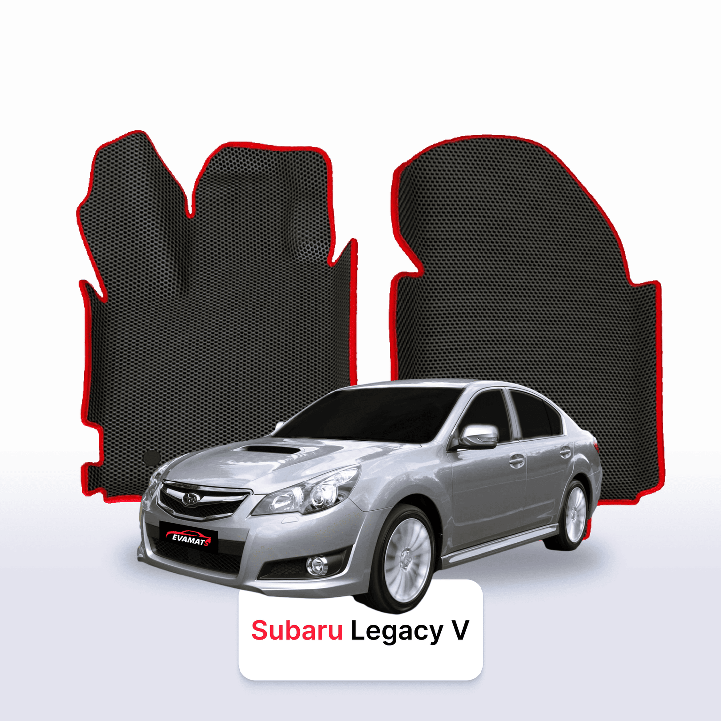 Car mats EVAMATS for Subaru Legacy 5 gen 2009-2014 year SEDAN