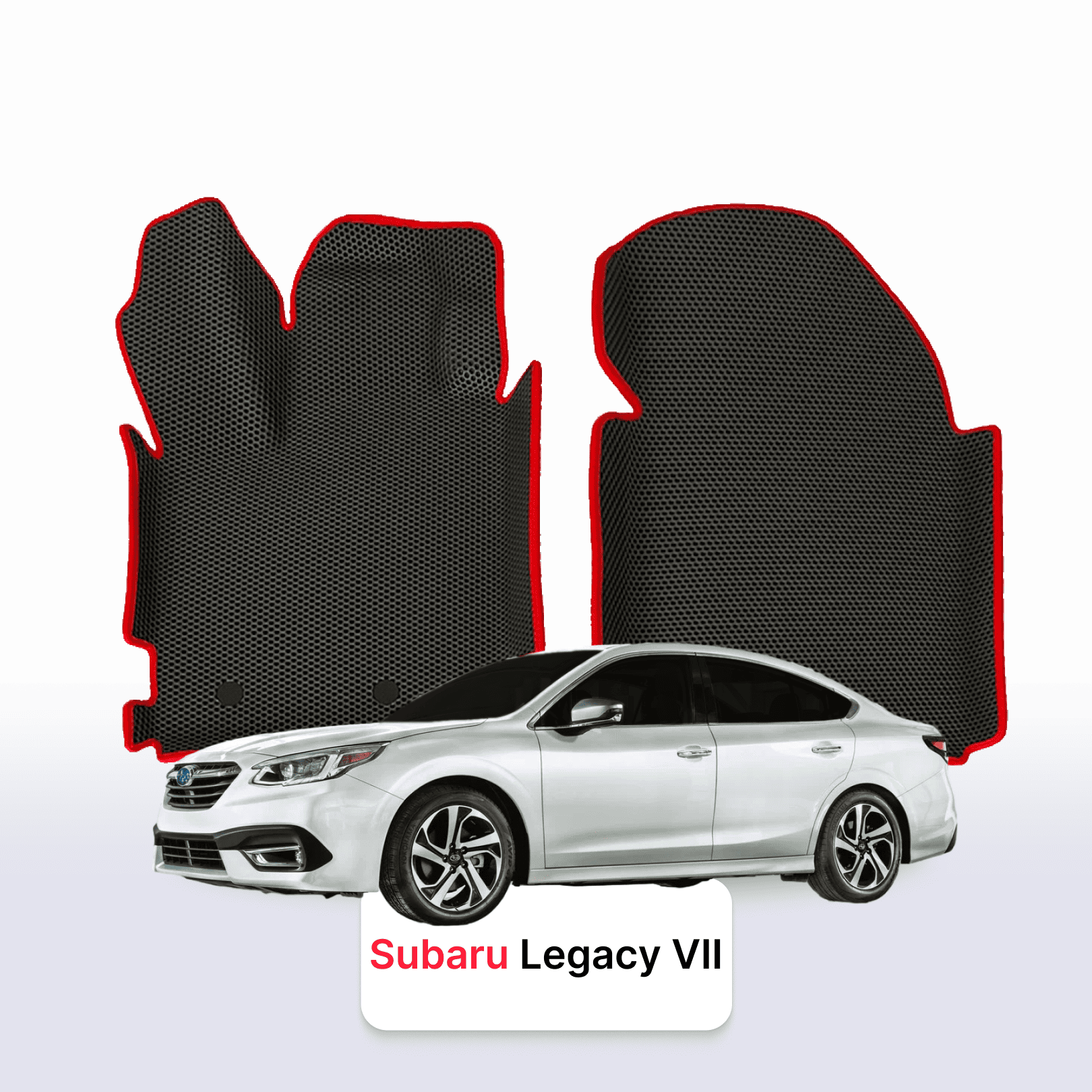 Car mats EVAMATS for Subaru Legacy 7 gen 2019-2025 year SEDAN