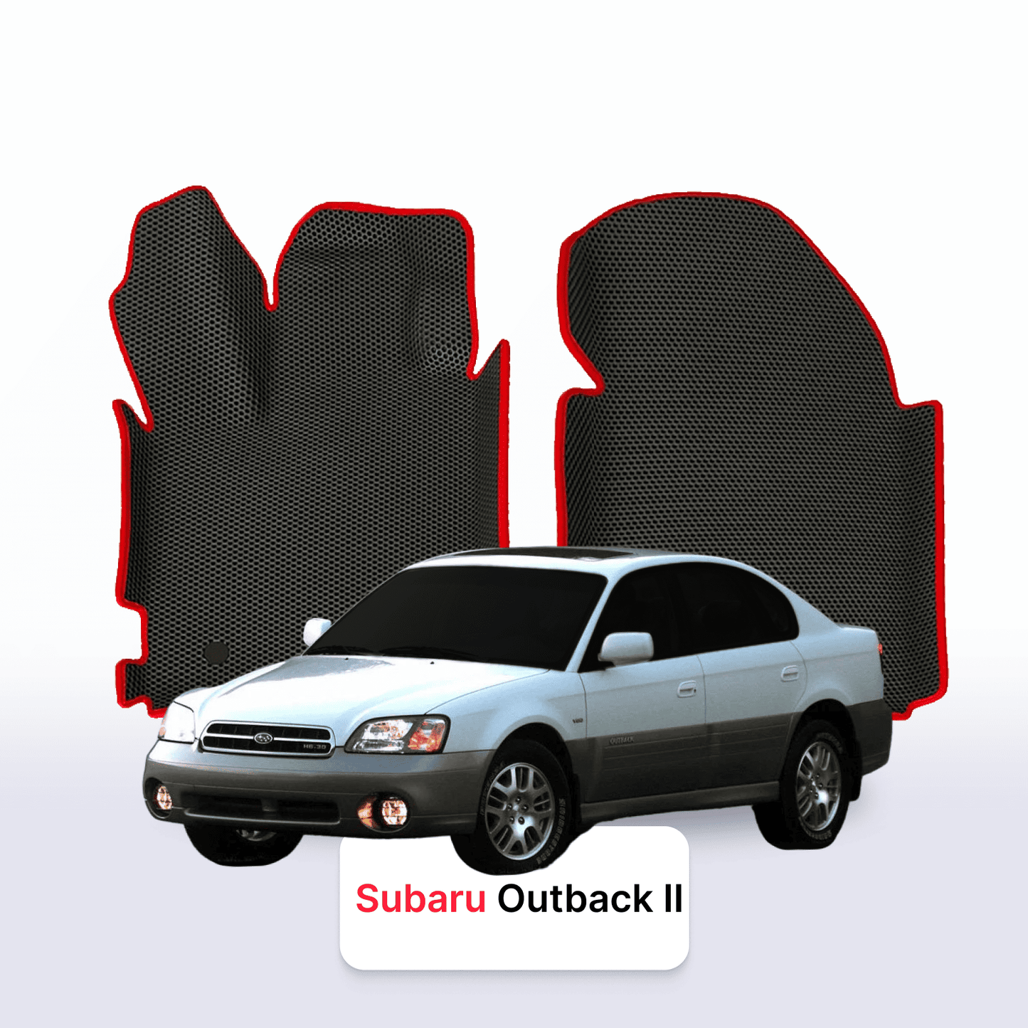 Car mats EVAMATS for Subaru Outback 2 gen 1998-2004 year SEDAN