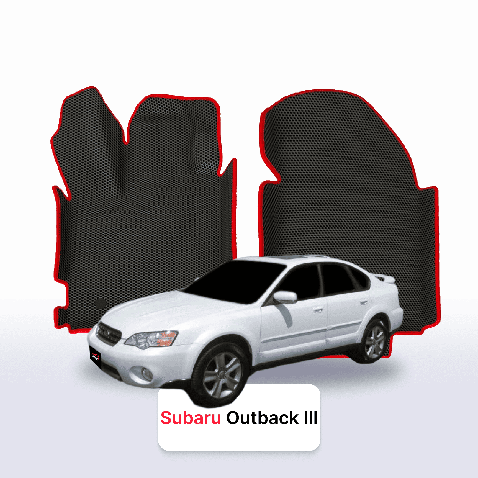 Car mats EVA for Subaru Outback 3 gen 2003-2006 year SEDAN