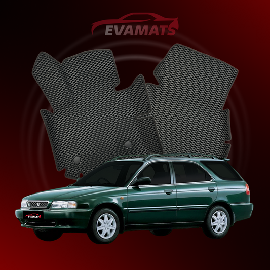 Car mats EVAMATS for Suzuki Baleno 1 gen 1995-2002 year STATION WAGON