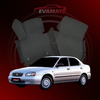 Car mats EVAMATS for Suzuki Baleno 1 gen 1995-2002 year SEDAN