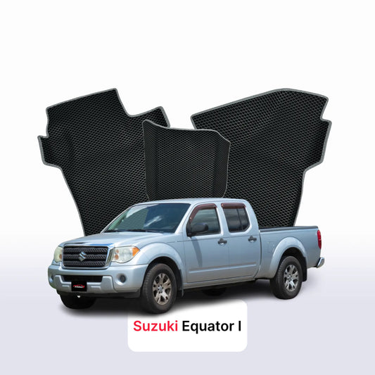 Car mats EVAMATS for Suzuki Equator 1 gen 2004-2015 year Pick-Up double cabin