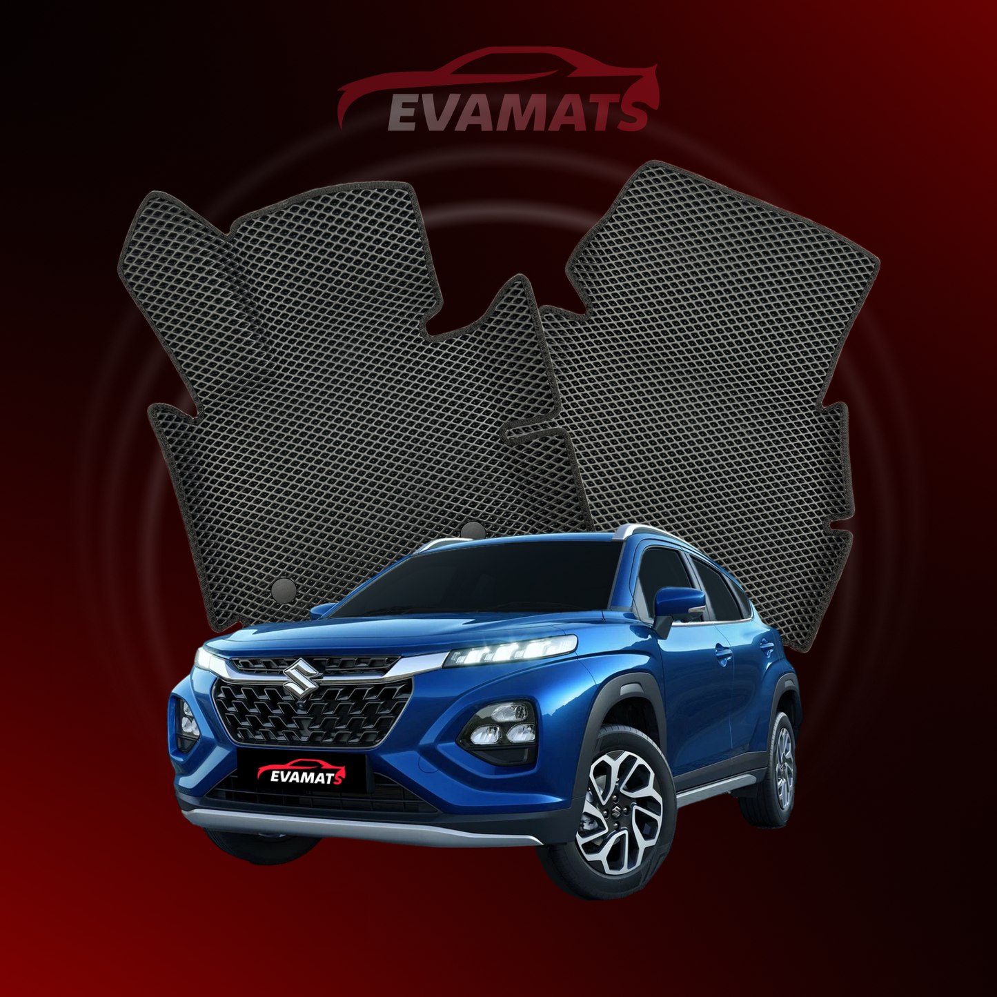 Car mats EVAMATS for Suzuki Fronx 1 gen 2023-2025 year SUV