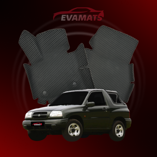 Alfombrillas de coche EVAMATS para Suzuki Grand Vitara(FT) 1ª generación 1997-2006 SUV 3 puertas Canvas Top