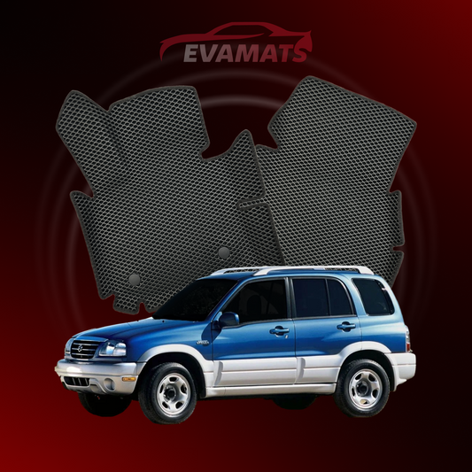 Alfombrillas de coche EVAMATS para Suzuki Grand Vitara(FT) 1ª generación 1997-2006 SUV 5 puertas