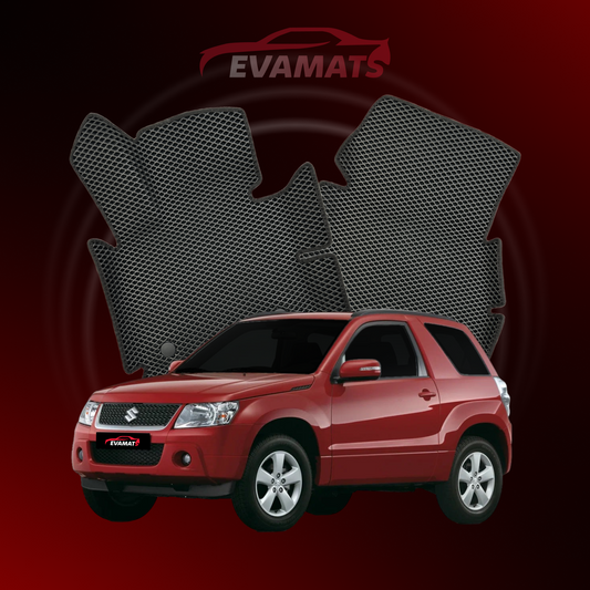 Alfombrillas de coche EVAMATS para Suzuki Grand Vitara(JT) 2ª generación 2005-2016 SUV 3 puertas