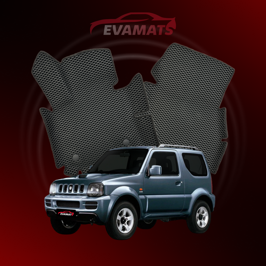 Fußmatten EVAMATS für Suzuki Jimny (JB43) 3. Generation 1998–2019, SUV, 3-türig