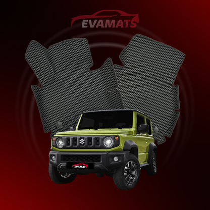 Tapis de voiture EVAMATS pour Suzuki Jimny(JB64) 2 places 4 générations 2018-2025 année SUV 3 portes