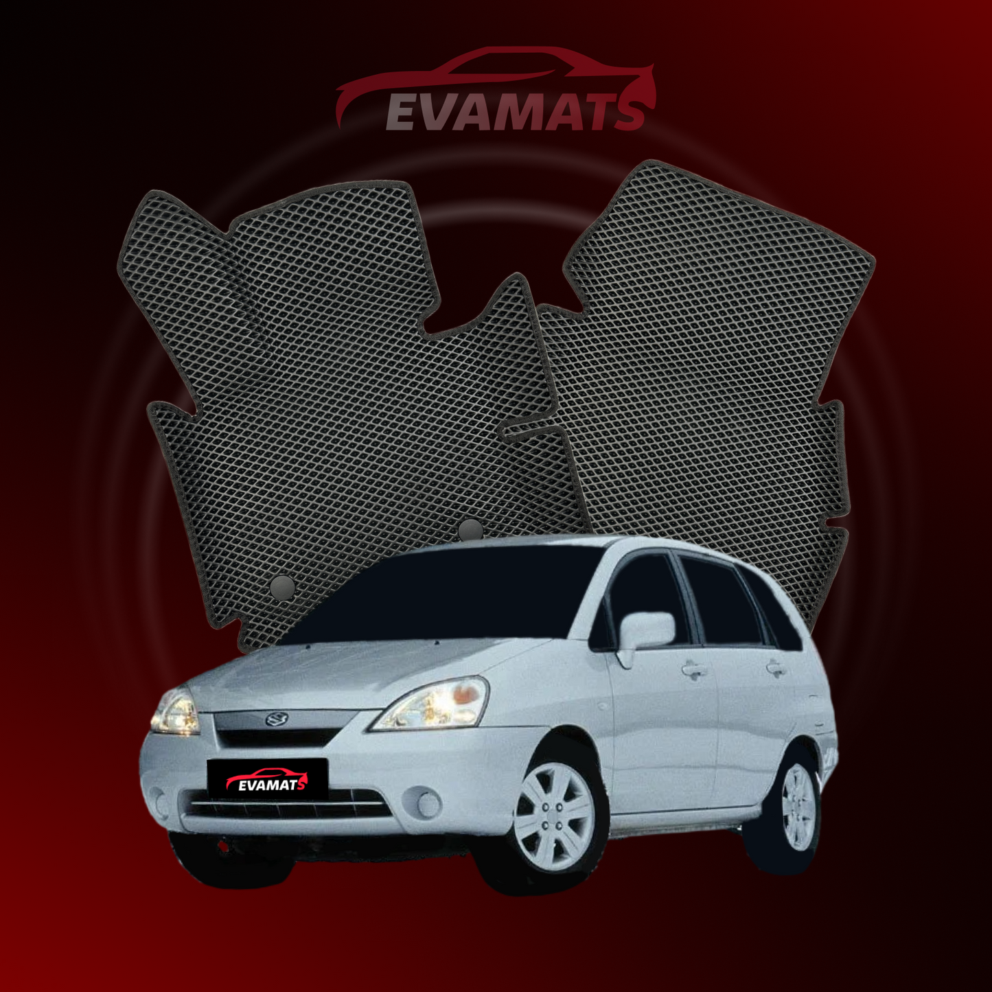 Car mats EVAMATS for Suzuki Liana(ER) 1 gen 2001-2008 year STATION WAGON