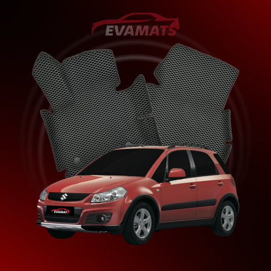 Autokoberce EVAMATS pre Suzuki SX4 1 gen 2006-2014 rok HATCHBACK 5 dv.