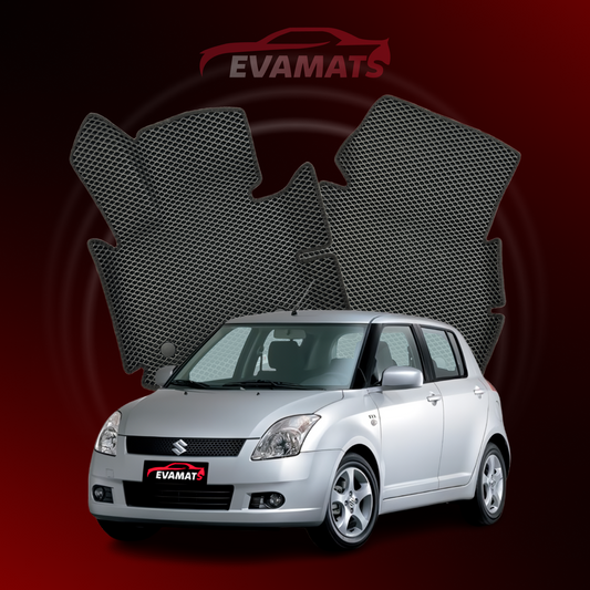 Tappetini per auto EVAMATS per Suzuki Swift 3 gen 2004-2011 anno HATCHBACK 5 porte