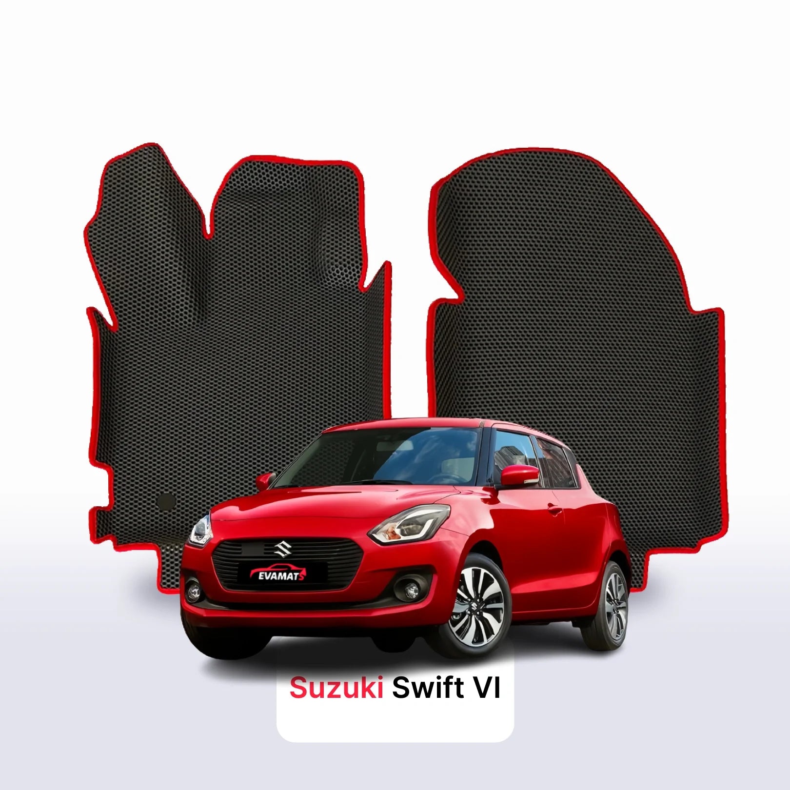 Car mats EVAMATS for Suzuki Swift 6 gen 2016-2024 year HATCHBACK 5 door