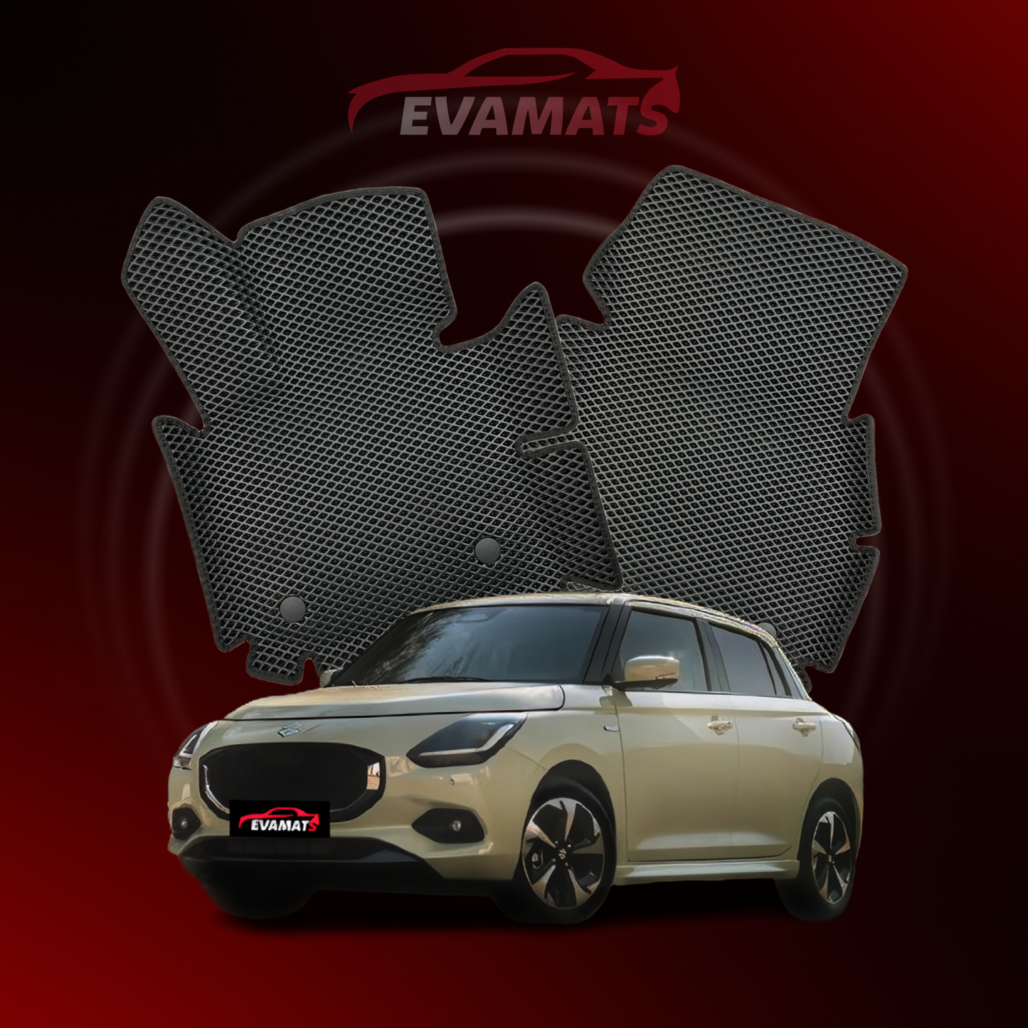 Tapis de voiture EVAMATS pour Suzuki Swift 6 gen 2023-2025 année HATCHBACK 5 portes