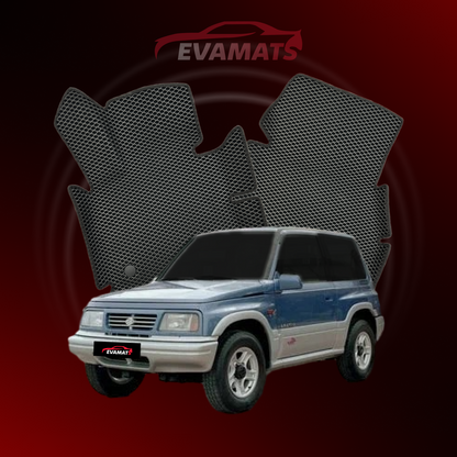 Tapis de voiture EVAMATS pour Suzuki Vitara 1 génération 1988-2006 année SUV 3 portes