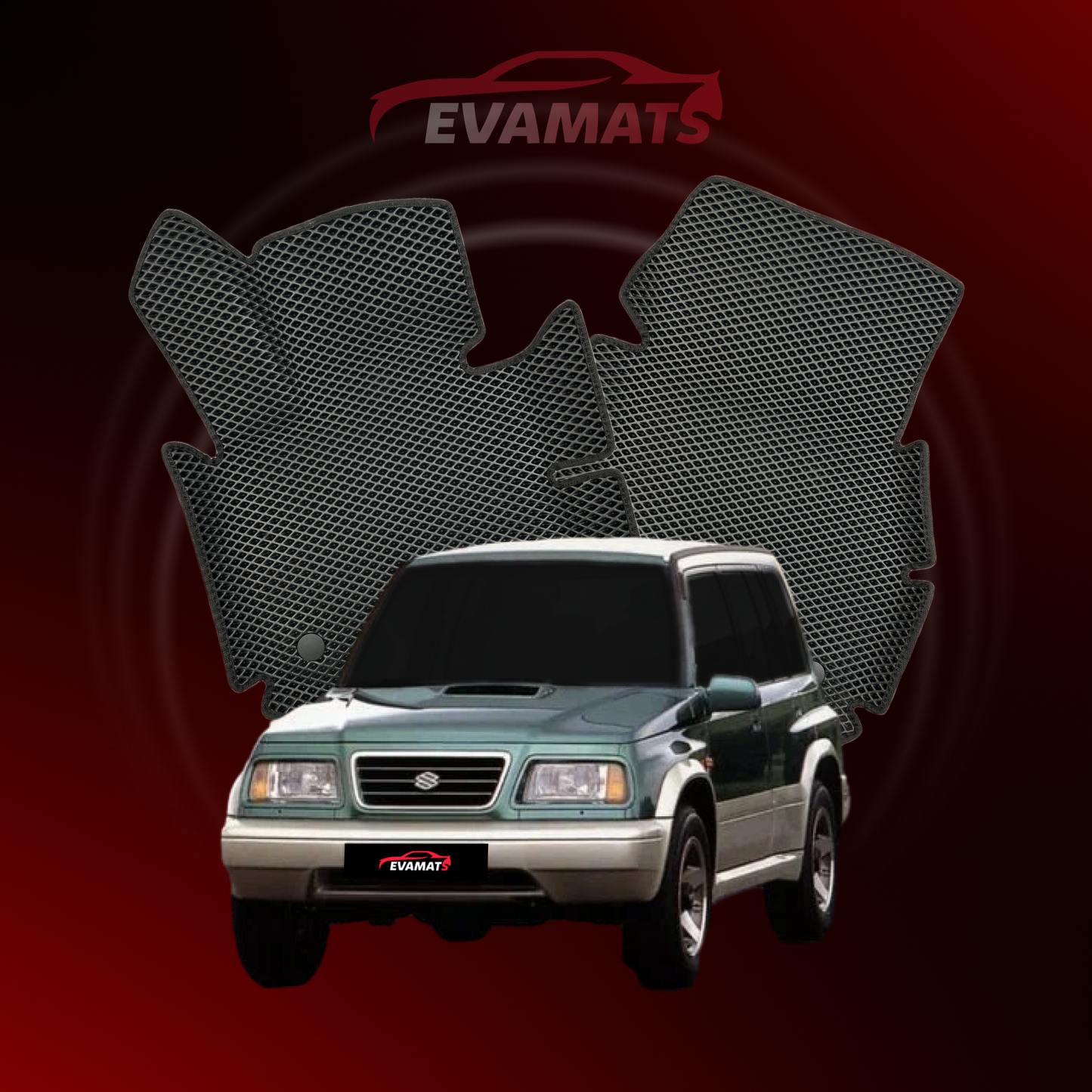 Tapis de voiture EVAMATS pour Suzuki Vitara 1 génération 1988-2006 année SUV 5 portes