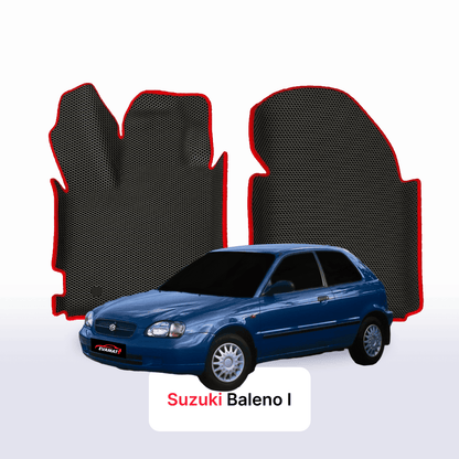 Car mats EVAMATS for Suzuki Baleno 1 gen 1995-2002 year HATCHBACK 3 door