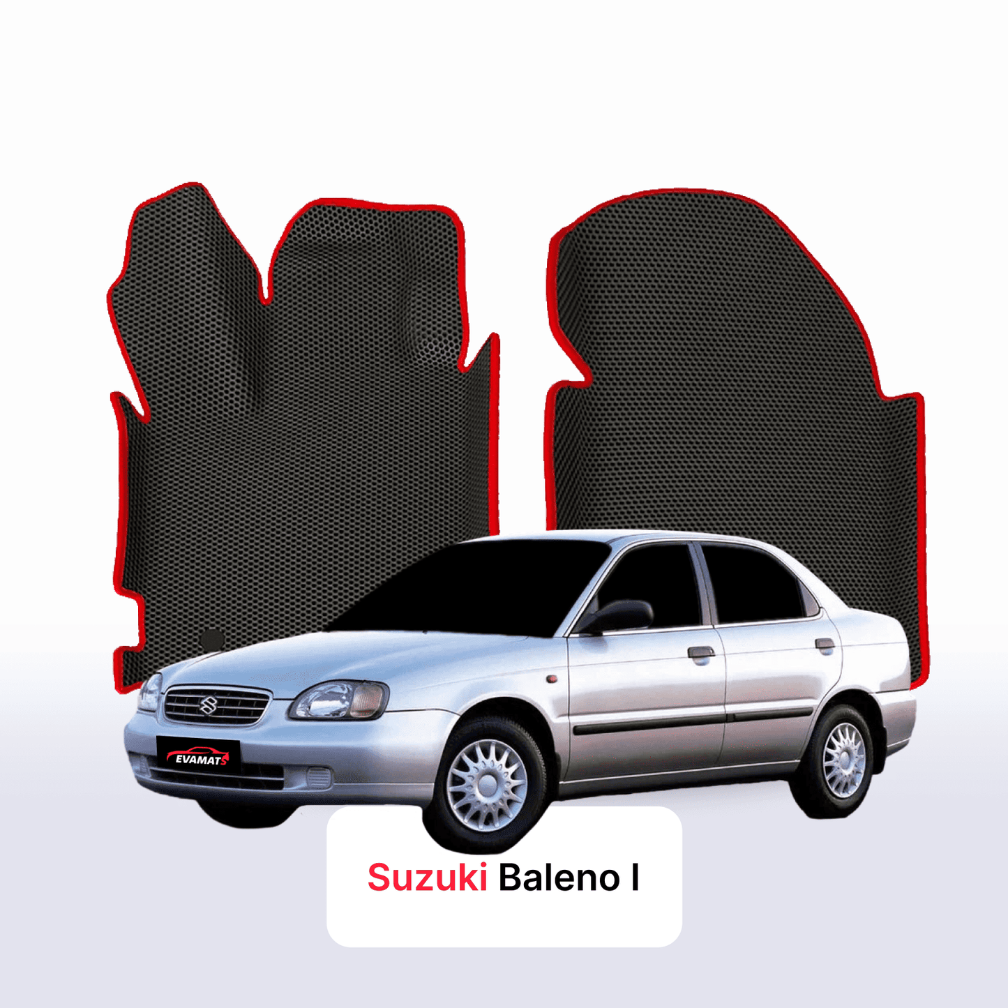 Car mats EVAMATS for Suzuki Baleno 1 gen 1995-2002 year SEDAN