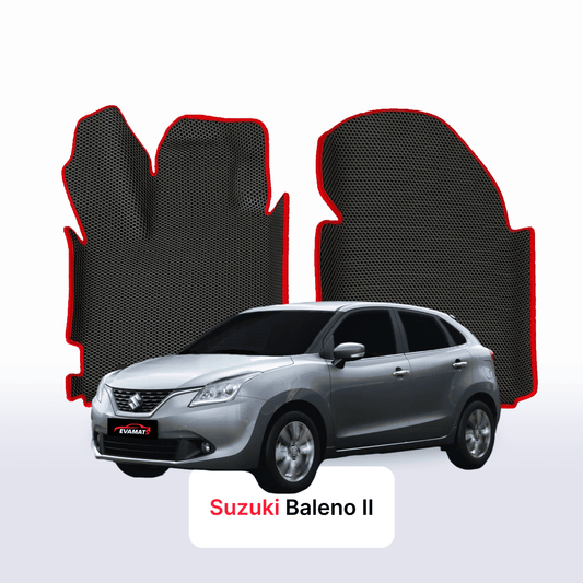 Car mats EVAMATS for Suzuki Baleno 2 gen 2015-2022 year HATCHBACK 5 door