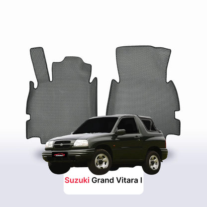Car mats EVAMATS for Suzuki Grand Vitara(FT) 1 gen 1997-2006 year SUV 3 door Canvas Top