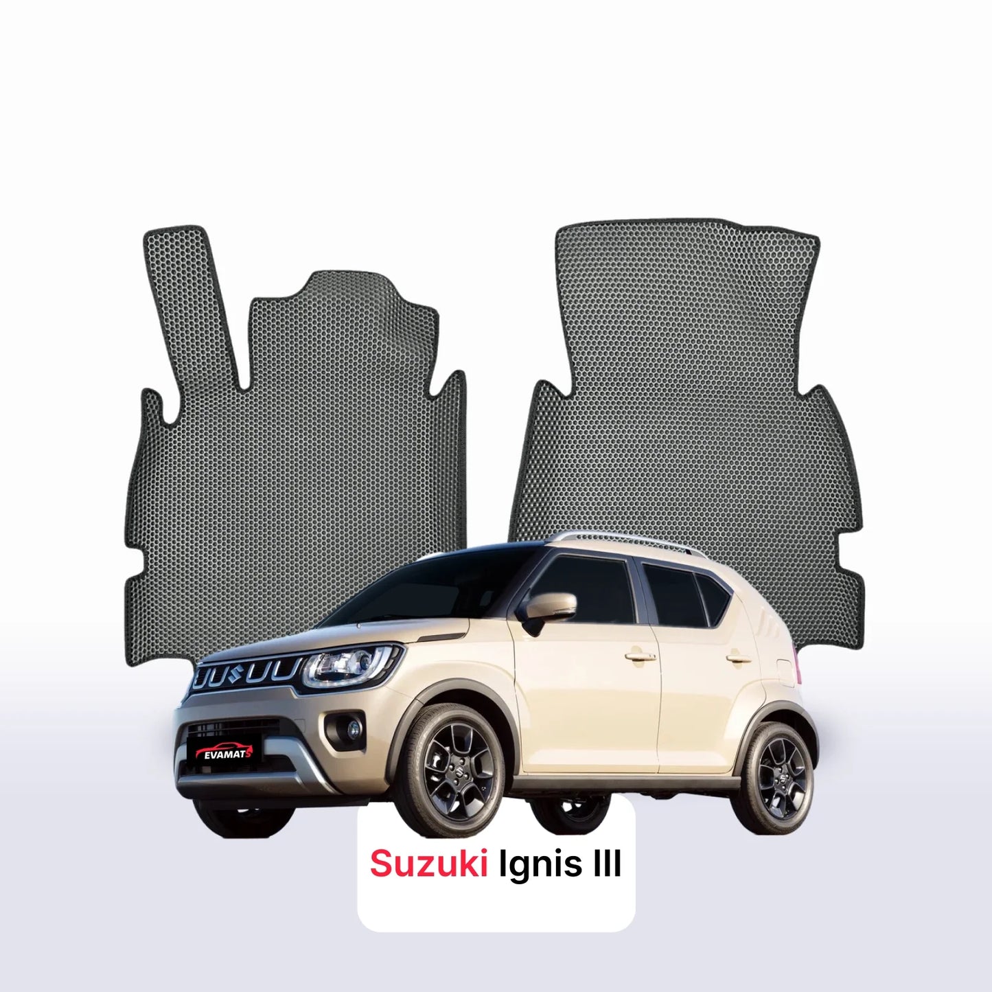 Car mats EVAMATS for Suzuki Ignis(MF) 3 gen 2016-2025 year HATCHBACK 5 door