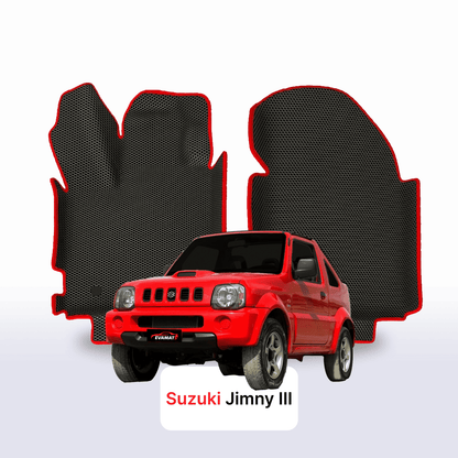 Car mats EVAMATS for Suzuki Jimny(JB43) 3 gen 1998-2012 year SUV 3 door Open roof