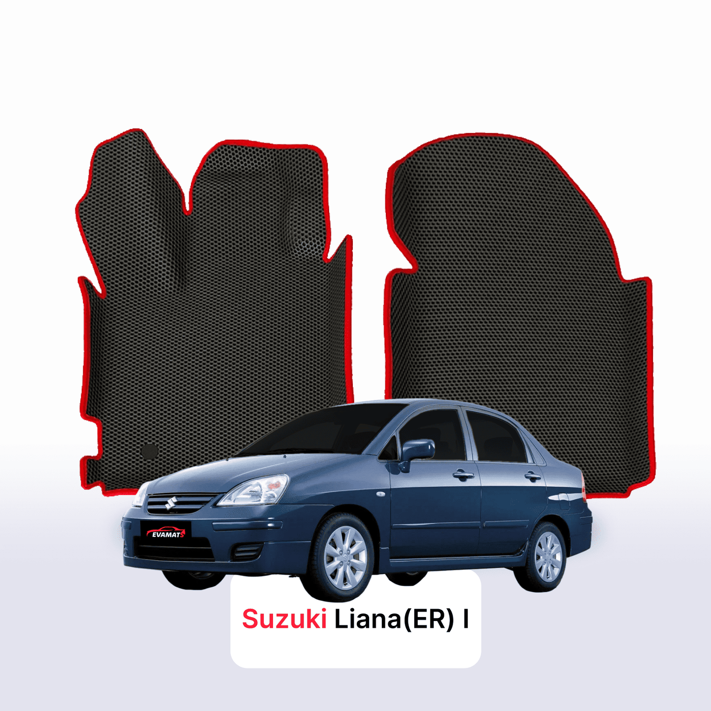 Car mats EVAMATS for Suzuki Liana(ER) 1 gen 2001-2008 year SEDAN