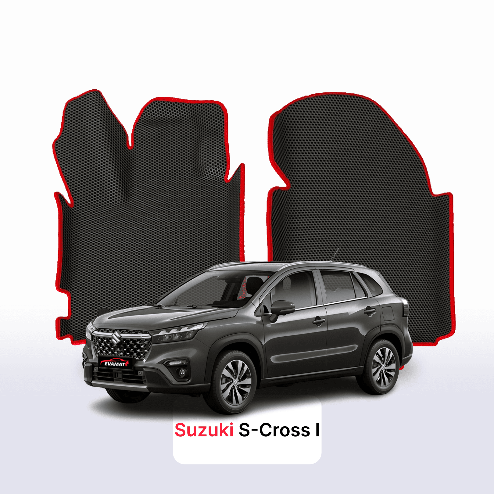 Car mats EVAMATS for Suzuki S-Cross 1 gen 2021-2025 year SUV